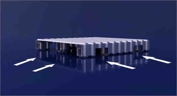 Galvanize steel Pallet