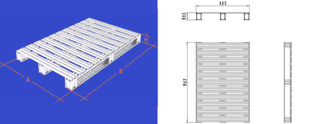 Light Duty metal Pallet