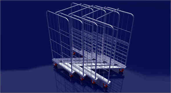 Mobile Storage Cages
