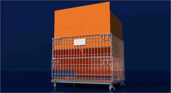 Wire Mesh Container