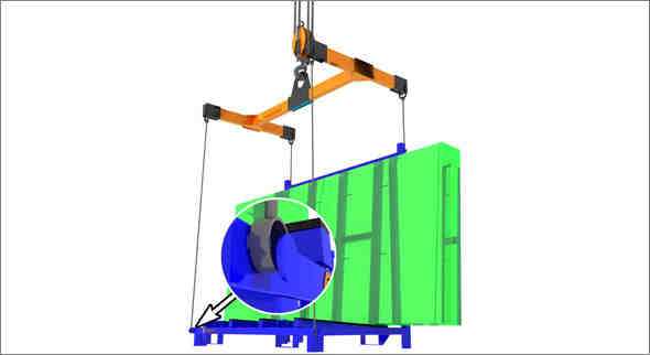 glass transport rack