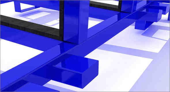 glass transport rack