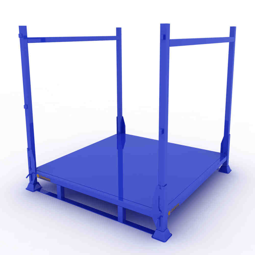 Product stacking racks nestainer stack rack stackable pallets nesting