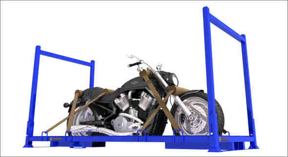 motorcycle pallet