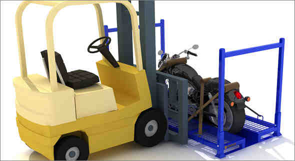 motorcycle pallet