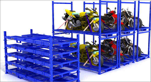 motorcycle pallet