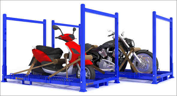 motorcycle pallet