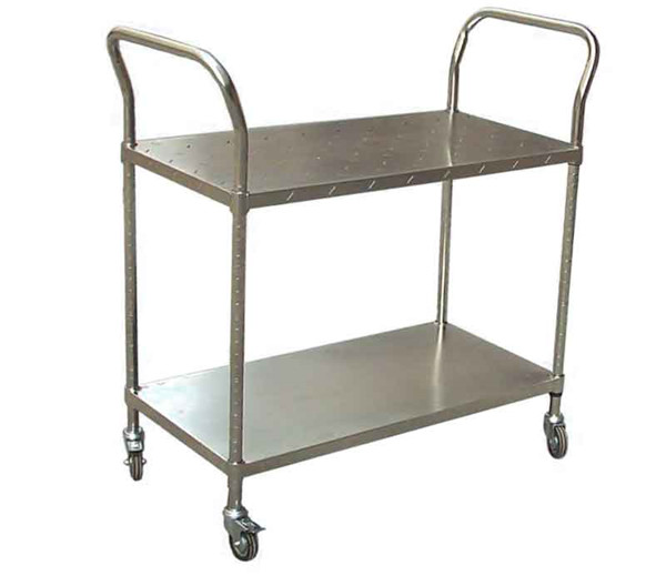 Stainless steel trolley