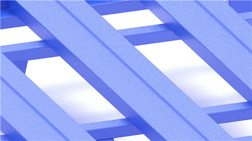 steel nine-leg pallet