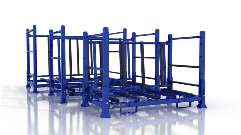 Collapsible Glass Transport Pallet