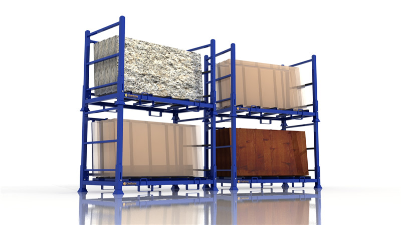 Collapsible Glass Transport Pallet