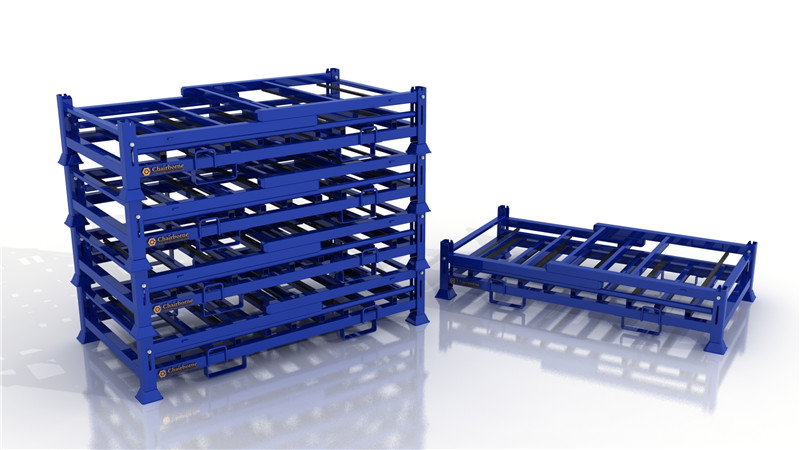 Collapsible Glass Transport Pallet