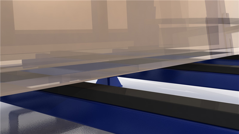 Collapsible Glass Transport Pallet