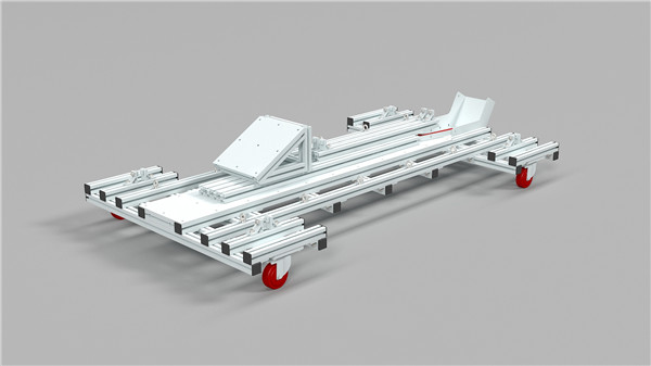 Aluminum alloy motorcycle frame