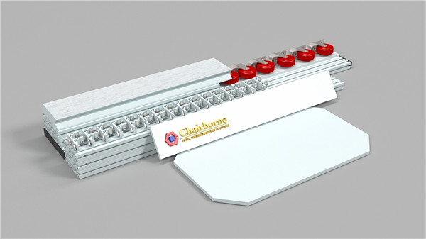 Aluminum profile turnover car