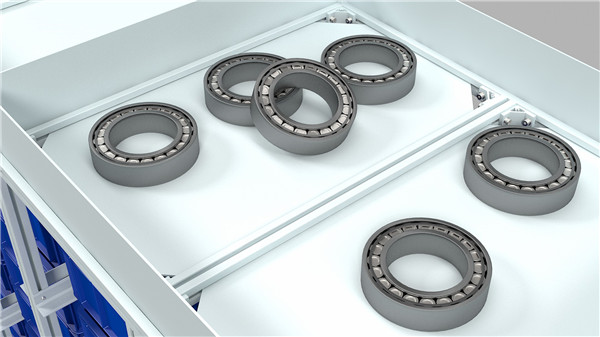 Aluminum profile turnover car