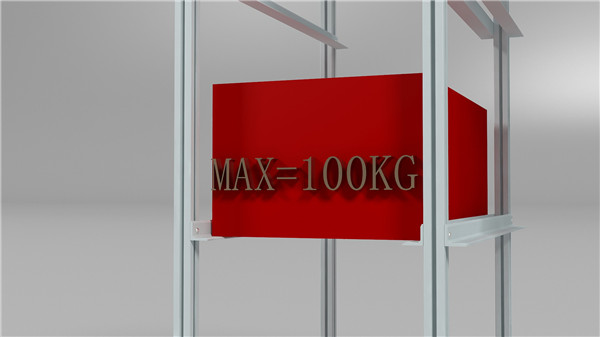 Aluminum profile turnover car