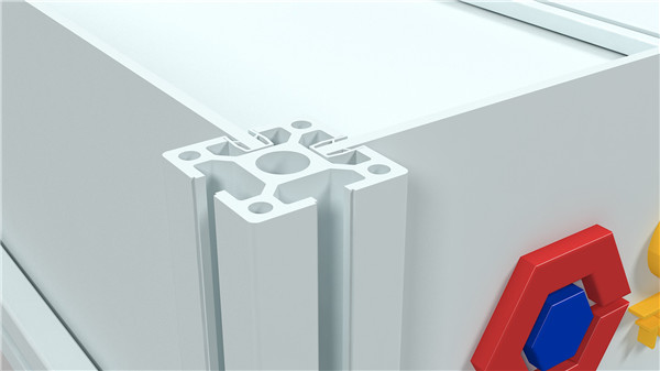 Aluminum profile turnover car