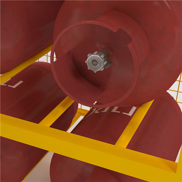 Gas Cylinder Rack