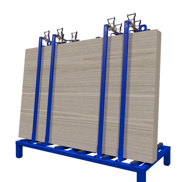 A frame transport rack