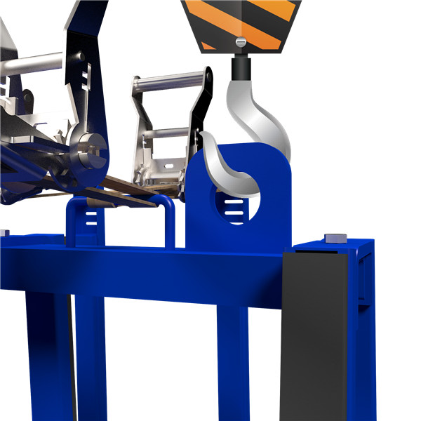 A frame transport rack