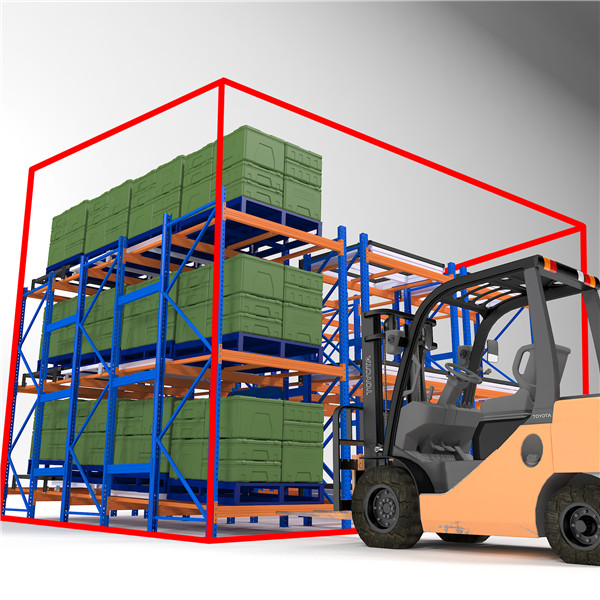 Push Back Pallet Racking