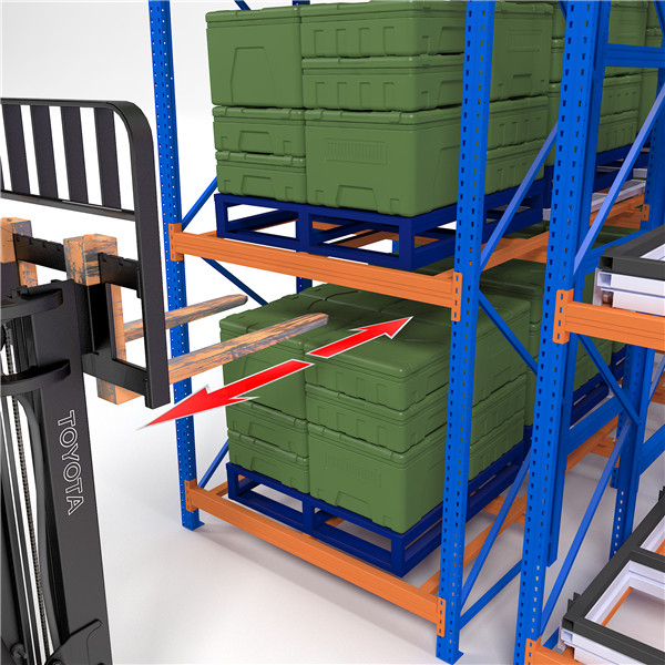 Push Back Pallet Racking