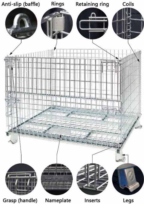 Wire Mesh Container