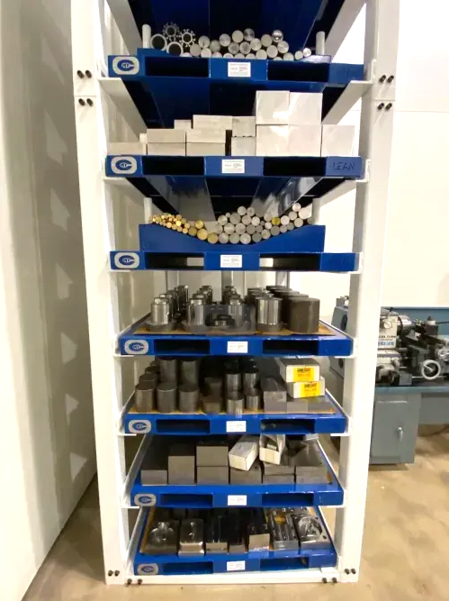 How Round Bar Storage Racks Reduce Loss