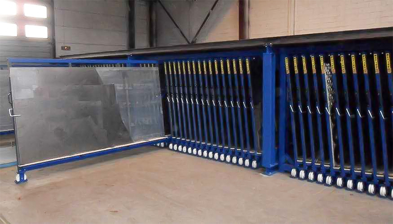 How CFS Vertical Sheet Metal Racks Handle Heavy-Duty Storage