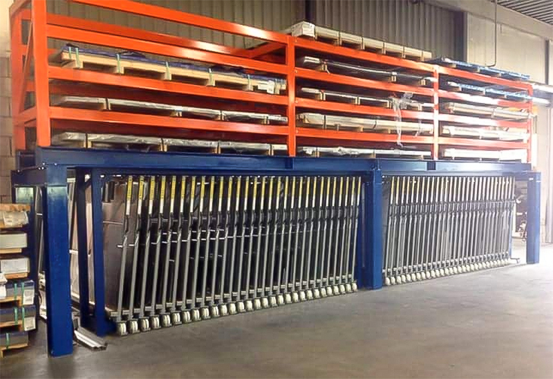 How CFS Vertical Sheet Metal Racks Optimize Workshop Layouts  