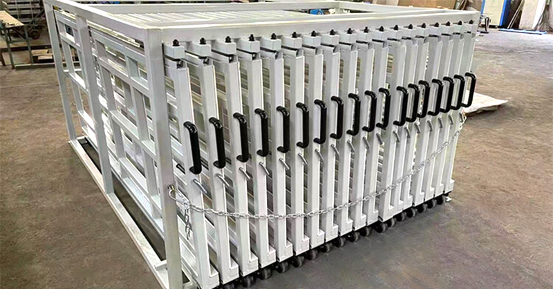 CFS Vertical Sheet Metal Racks: Optimized Storage for Acrylic & Metal Panels  