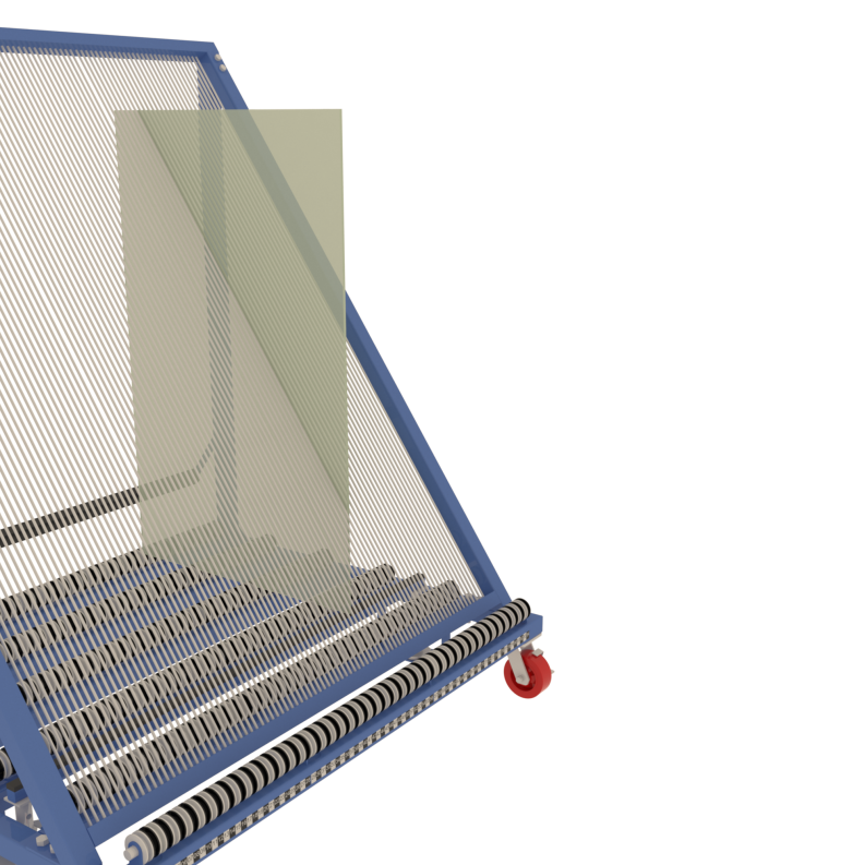 Boost Your Workflow: The Efficiency of the Harp Rack for Glass Handling