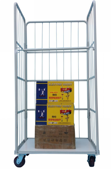 The Versatile Cage Trolley with Shelves