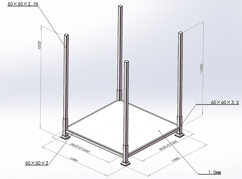 Case Study: A Custom Warehousing Rack Solution for Protecting Soft Goods