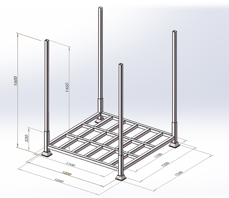 Case Study: A New Height in Agricultural Storage - The 6-Layer Onion Stacking Rack