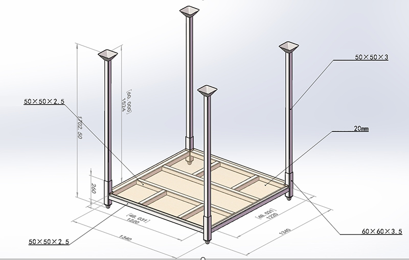 Case Study: A Heavy-Duty Stacking Rack with Decking for Tire Storage