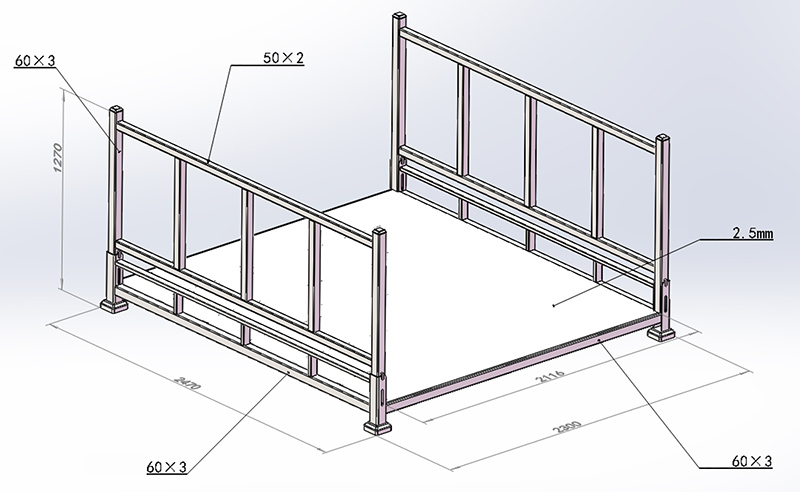  Engineering a Heavy-Duty, Collapsible Metal Motorcycle Pallet