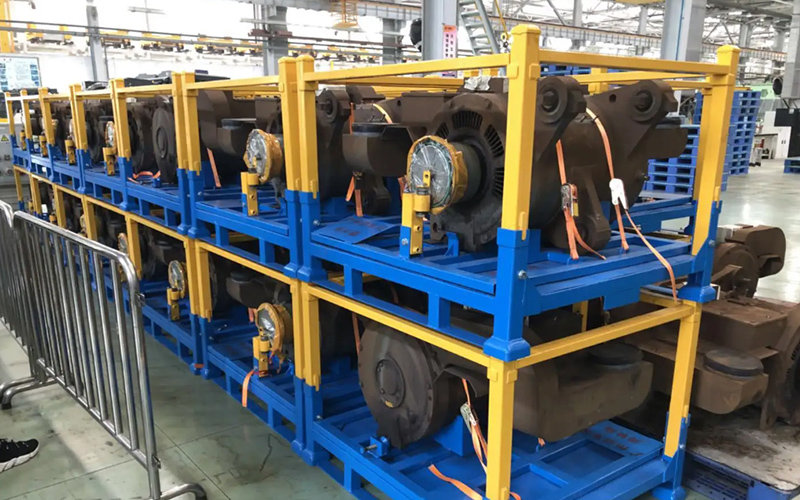 An Integrated Solution for Motorcycle Pallet Rack Storage