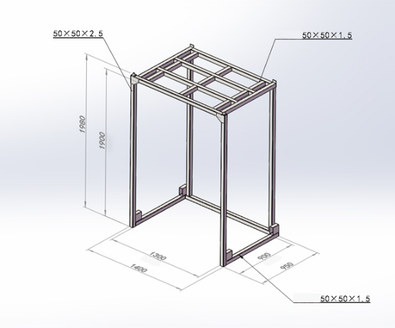 Precision Engineering for Operational Efficiency: The 100mm Forklift Gap Design in Portable Stacking Pallet Racks