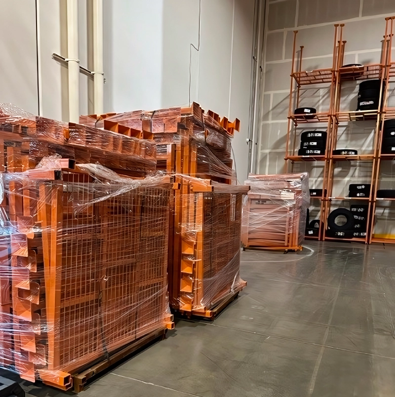 Removable post pallet for logistics
