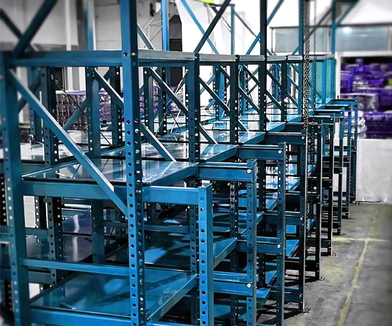 Mould rack vs floor storage