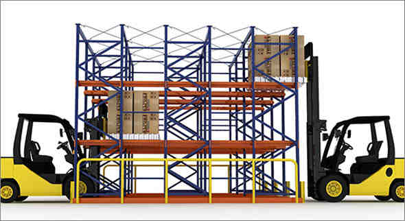 drive in pallet racking system