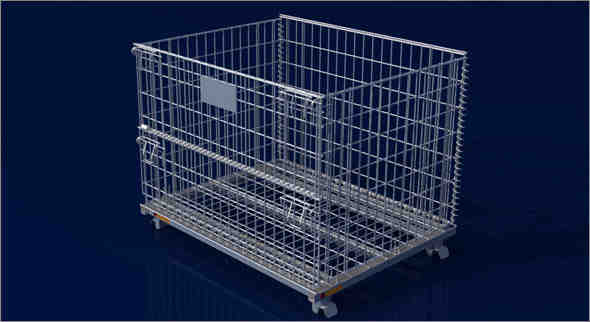 Wire Mesh Container
