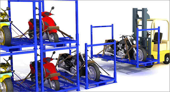 motorcycle pallet
