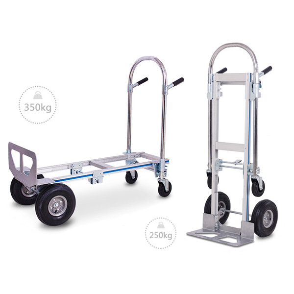 Multi-purpose Upright and Flat Bed Trolley