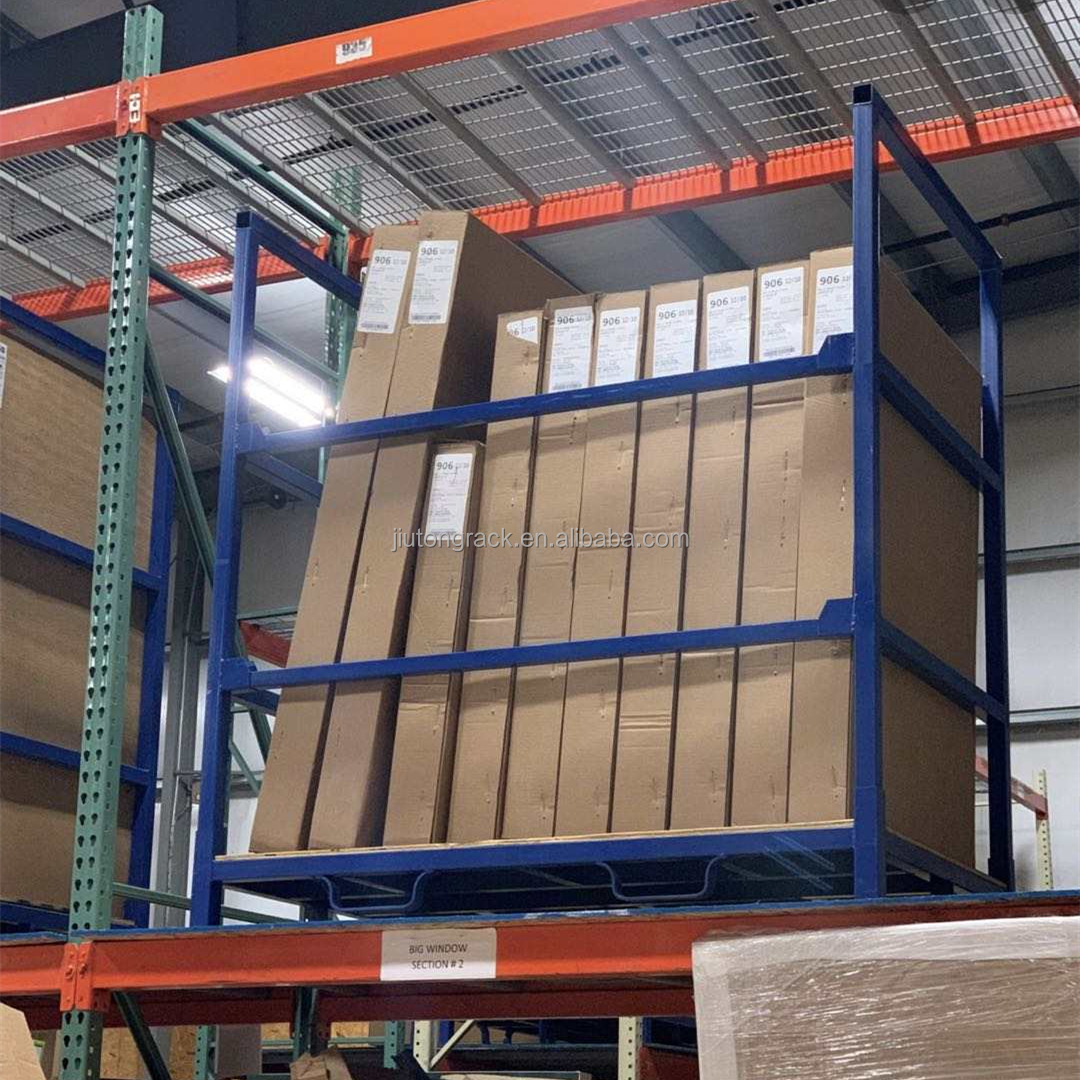 glass panel storage rack