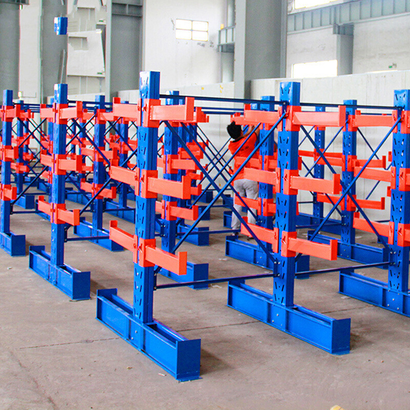 Factory direct sales of  pipe storage rack warehouse cantilever shelving system