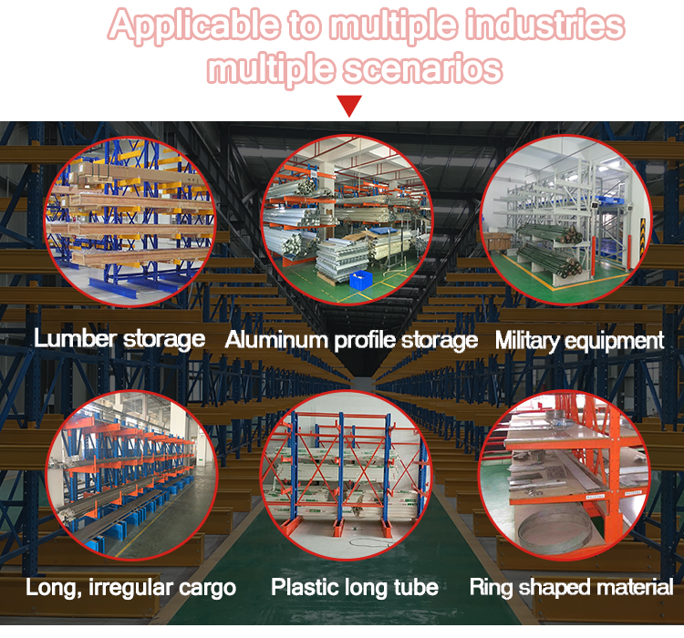 Cantilever Racks For Sheet Metal Lumber Storage