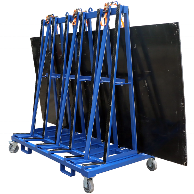 Transport Moving Stone Granite Marble Slab Storage Rack A-frame Rack Capacity 4000KGS